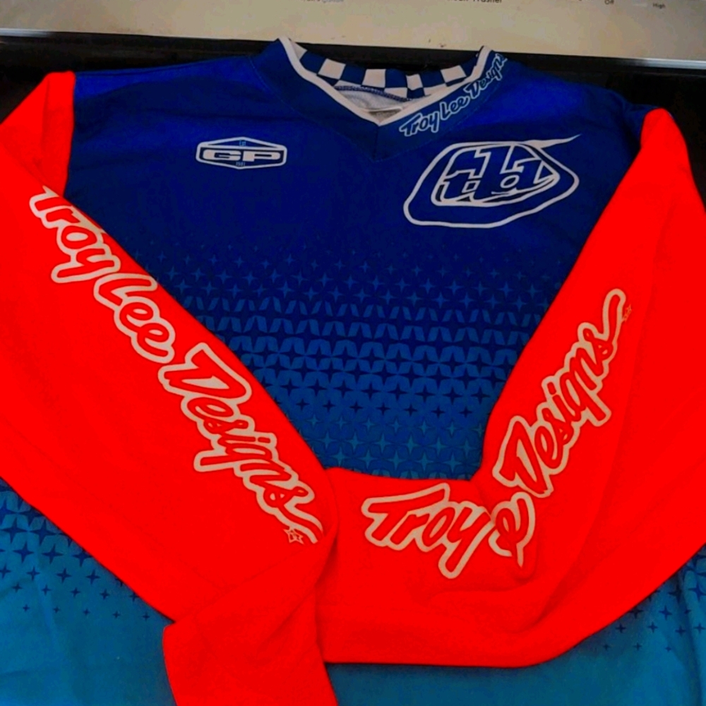 Troy Lee Designs long sleeve motorcycle shirt